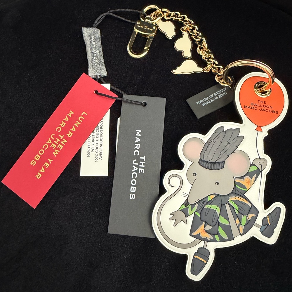 Marc Jacobs Rat Bag Charm The Balloon limited edition NWT